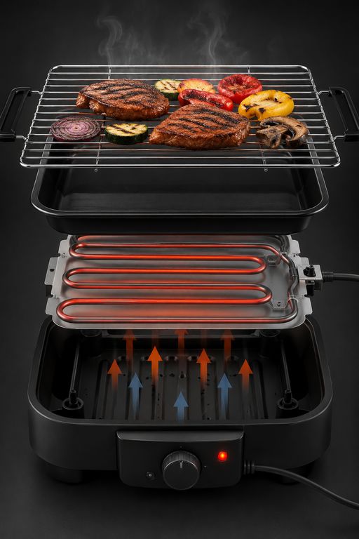 Barbecue électrique Avec grill