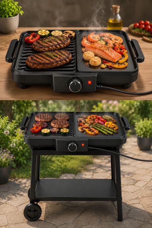 Barbecue électrique De table ou sur pied